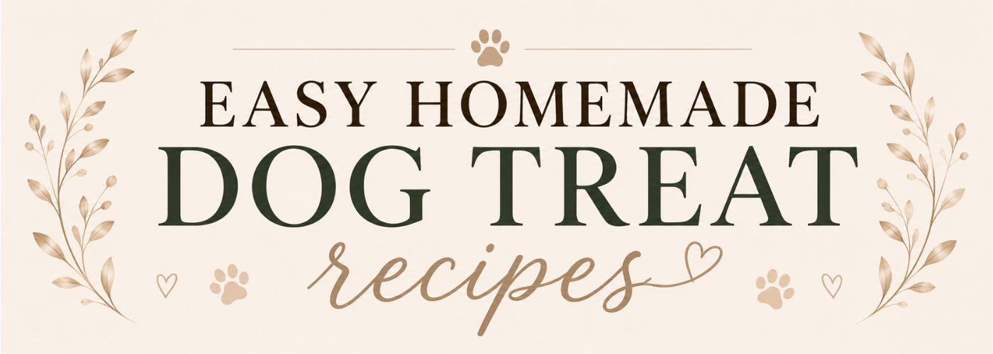 Easy Homemade Dog Treat Recipes