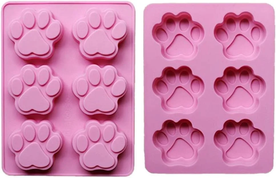 Silicone Paw Print Mold