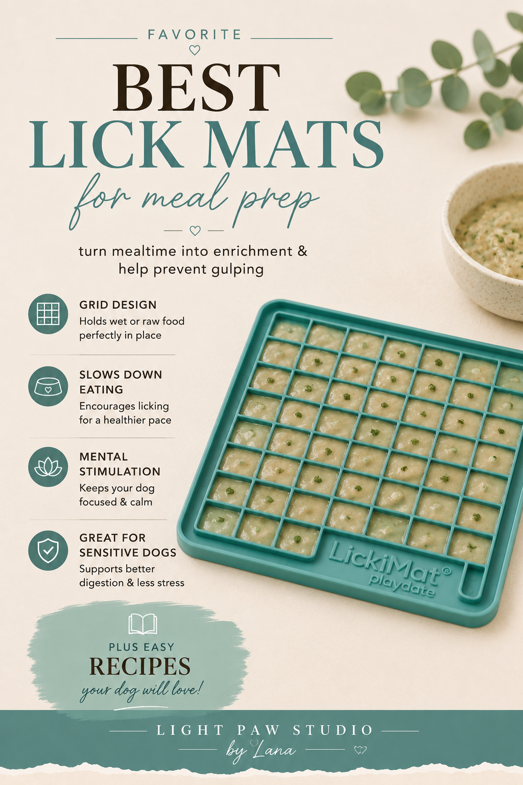 Best lick mats for meal prep