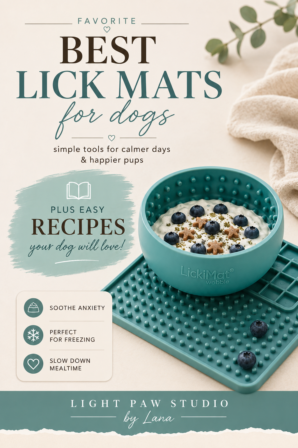 The best lick mats for dogs