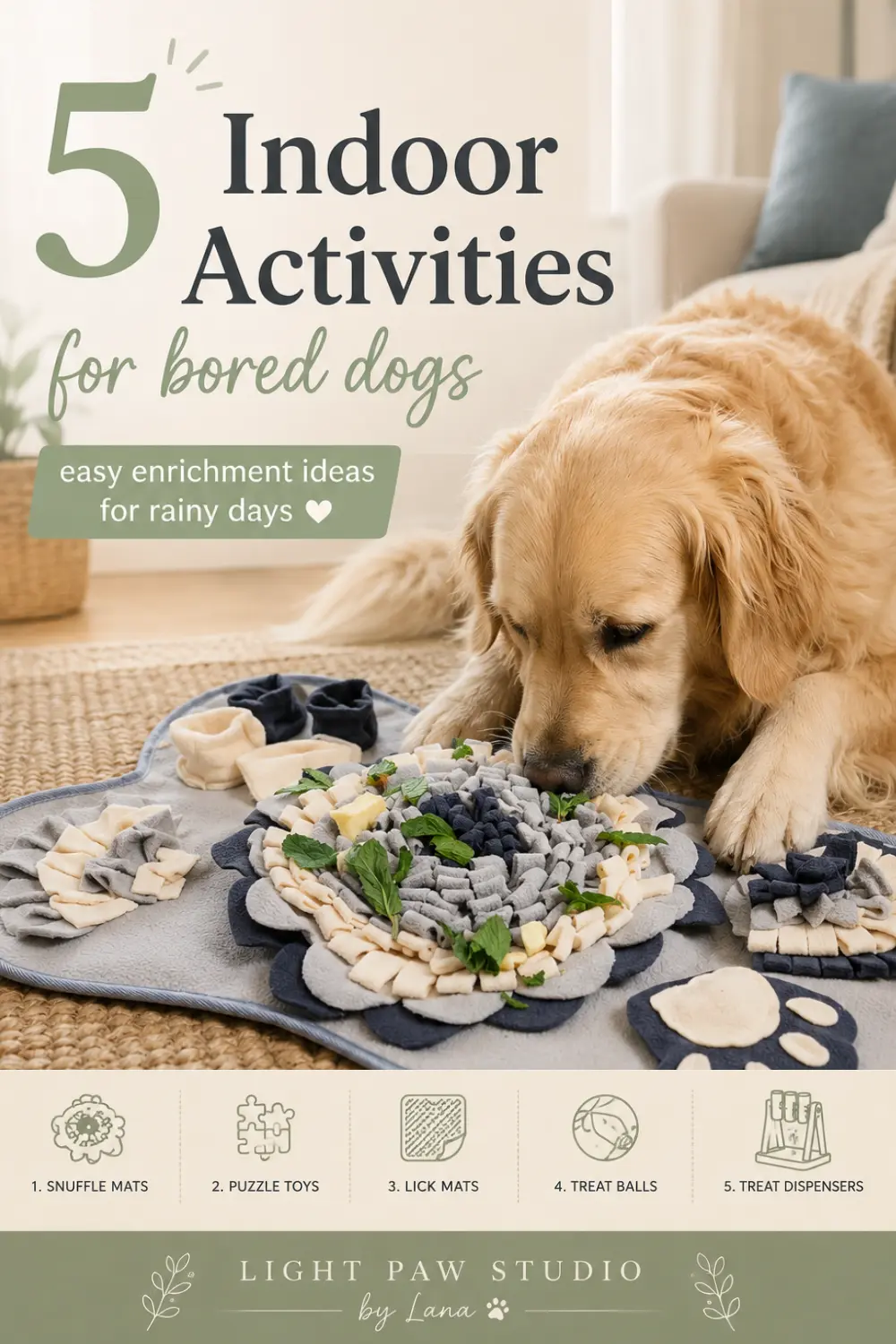 5 Indoor Activities for Bored Dogs