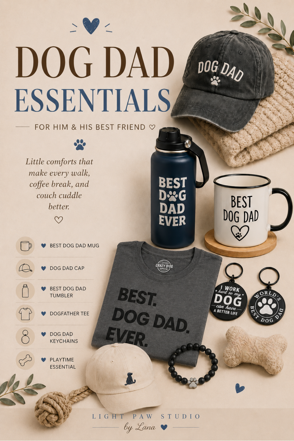 Dog Dad Essentials — For Him & His Best Friend