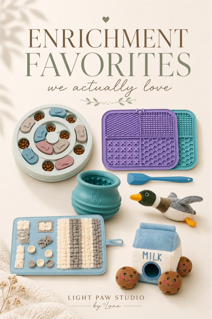 Enrichment favourites we actually love