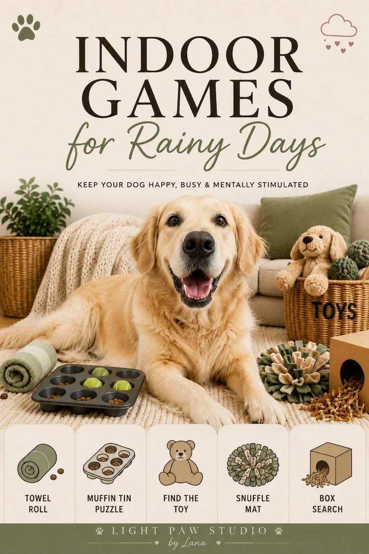 Indoor dog enrichment ideas