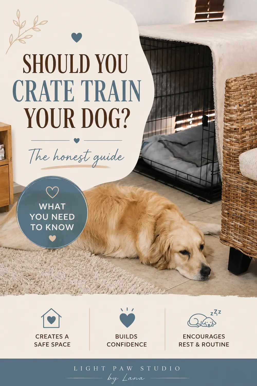 Is crate training cruel?