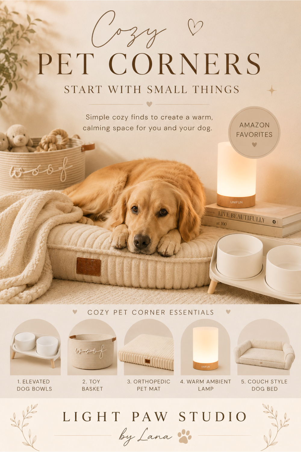 Cozy Pet Corners — Start with Small Things