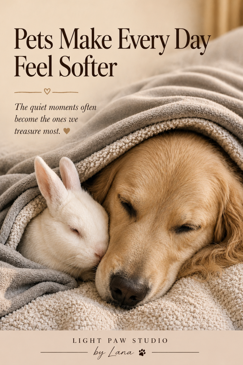 Pets Make Every Day Feel Softer
