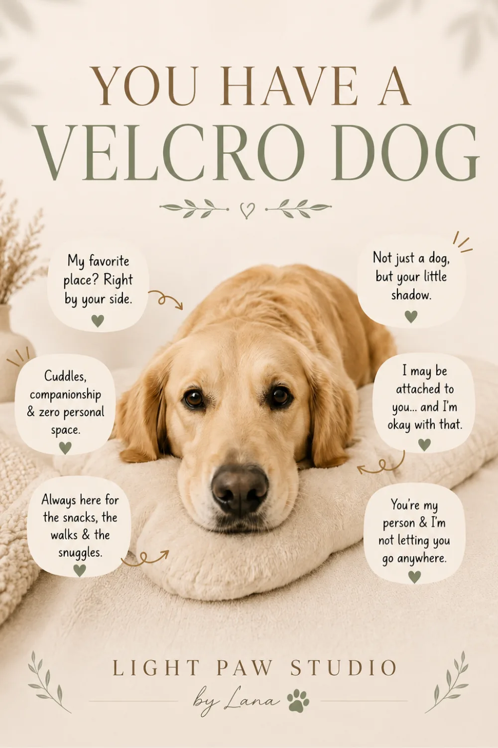 Life With a Velcro Dog