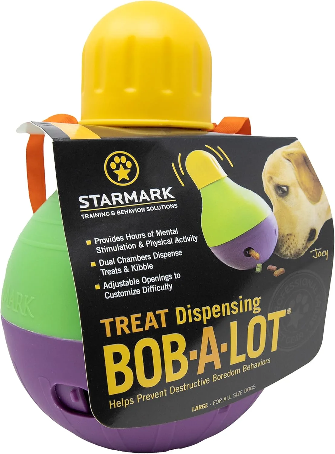 Starmark Bob-A-Lot Interactive Dog Toy