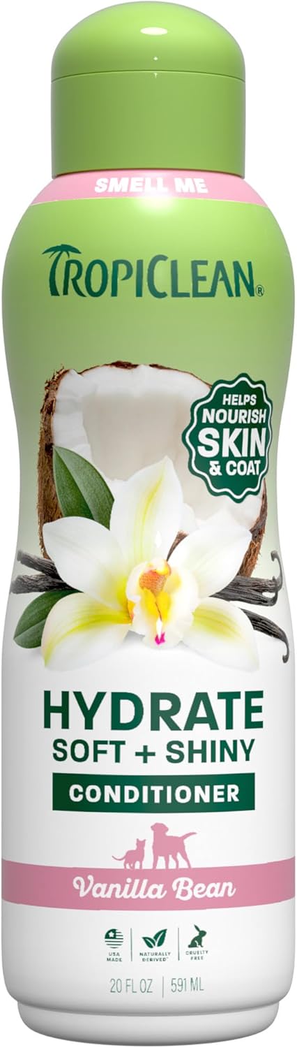 TropiClean Hydrate vanilla bean conditioner