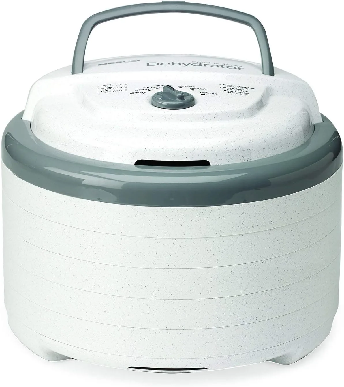 NESCO food dehydrator white with stackable trays