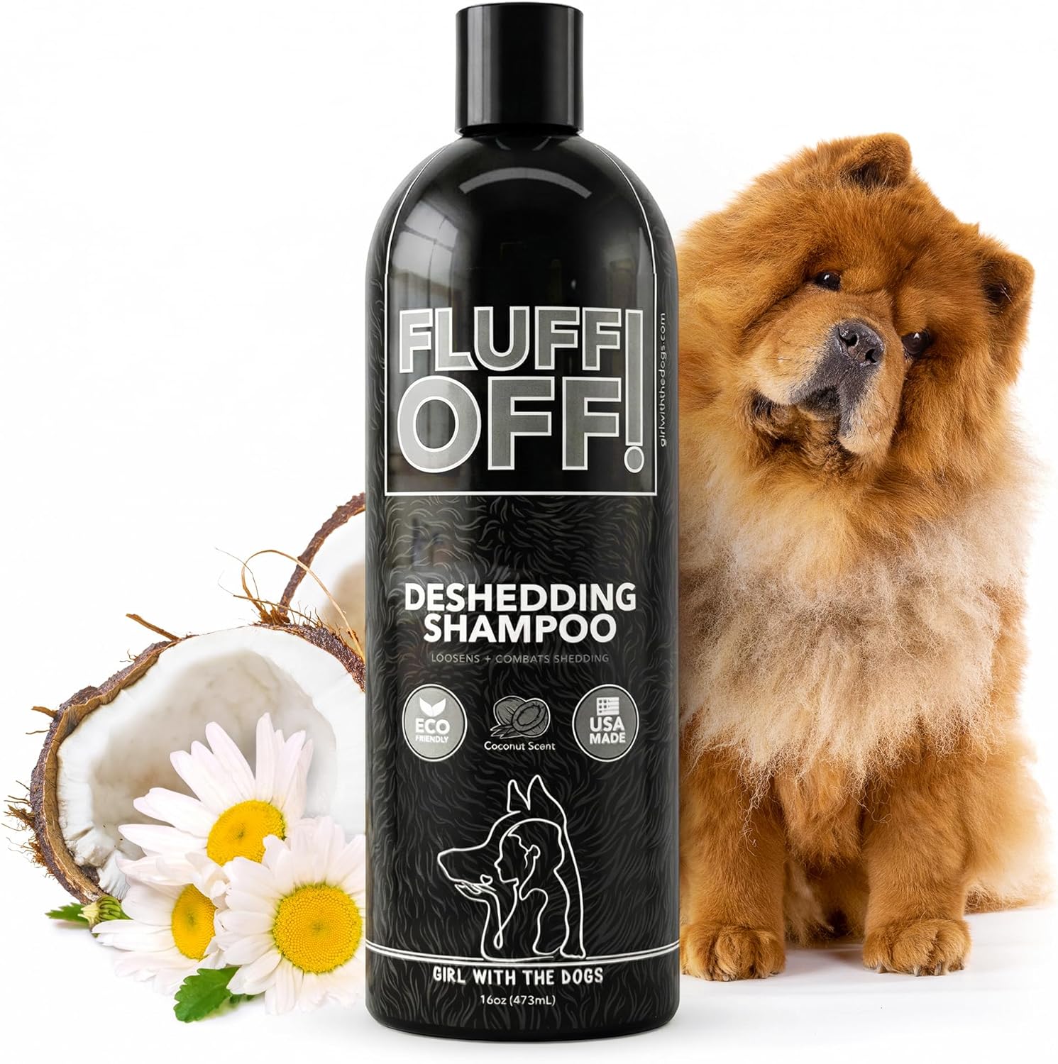 Fluff Off deshedding dog shampoo