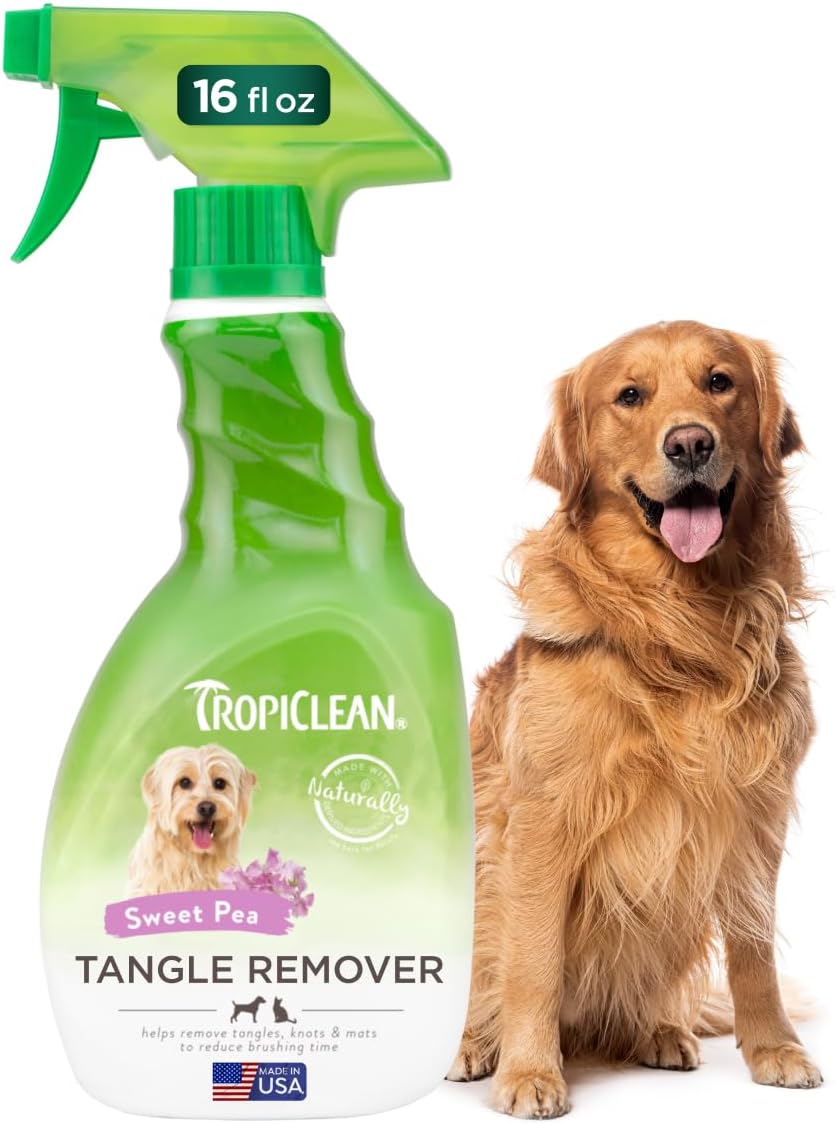 TropiClean sweet pea tangle remover spray
