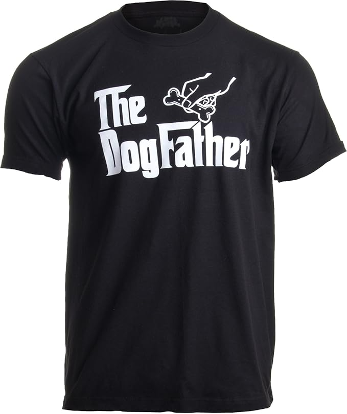 The Dogfather black graphic t-shirt for men