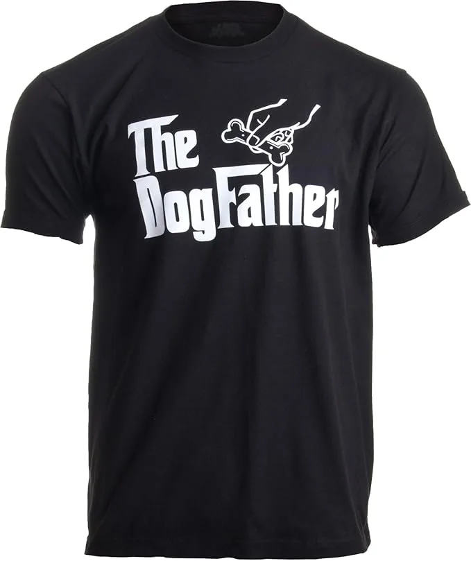 The Dogfather black graphic t-shirt for men