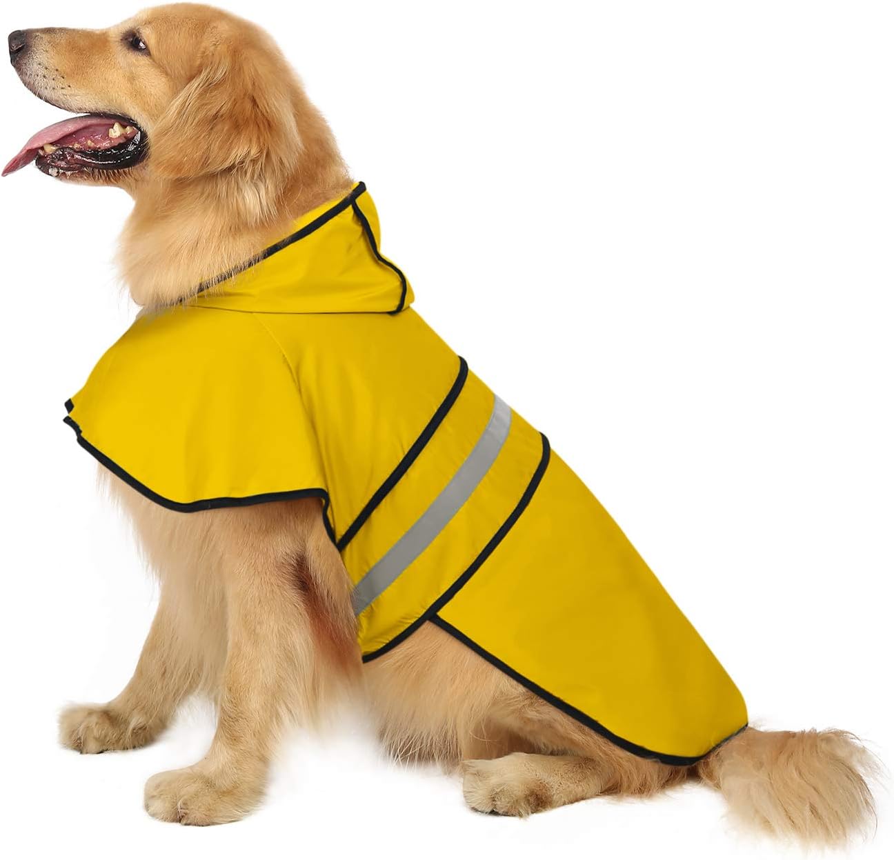Lightweight dog raincoat
