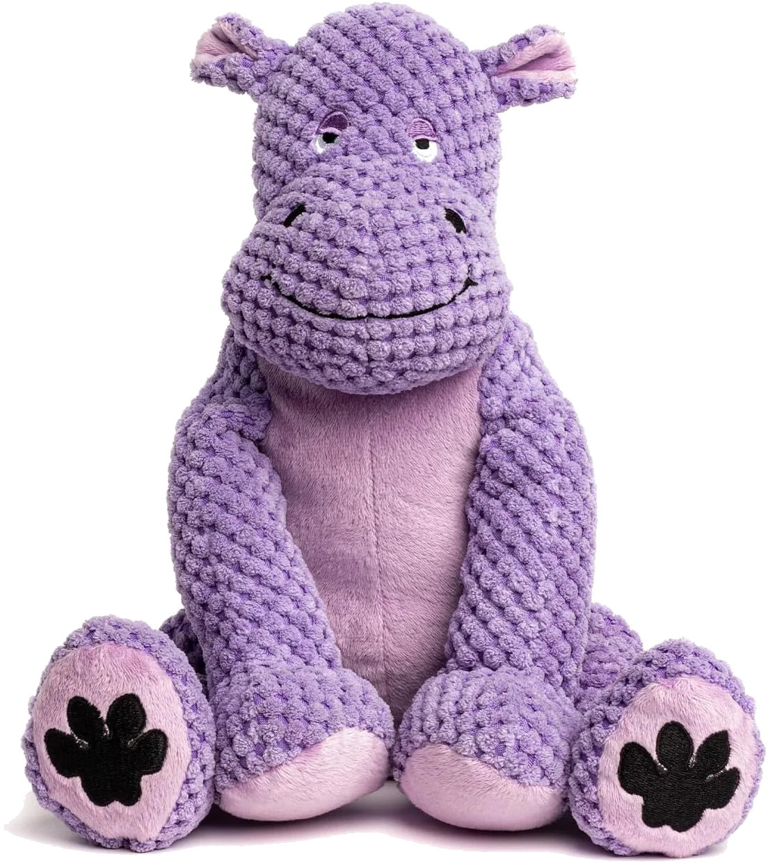 Long-legged hippo plush toy for dogs