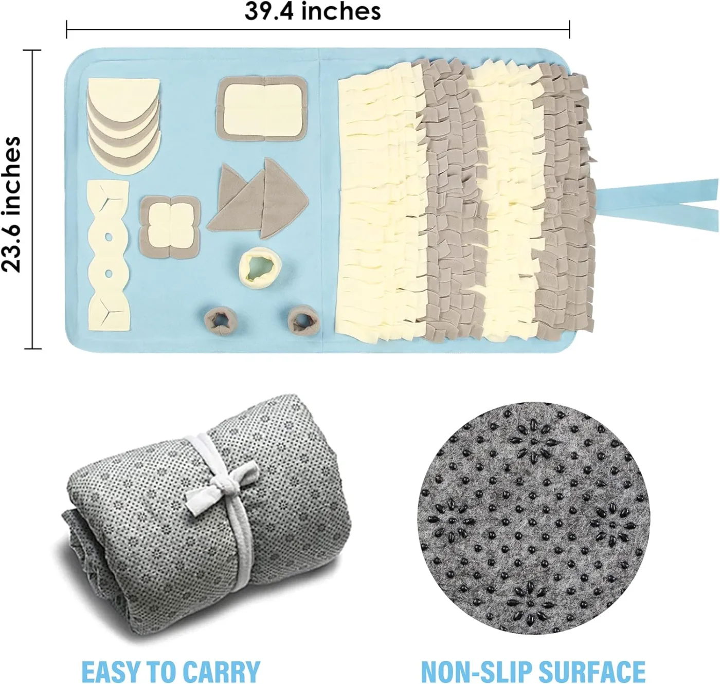 Rundik snuffle mat for dogs