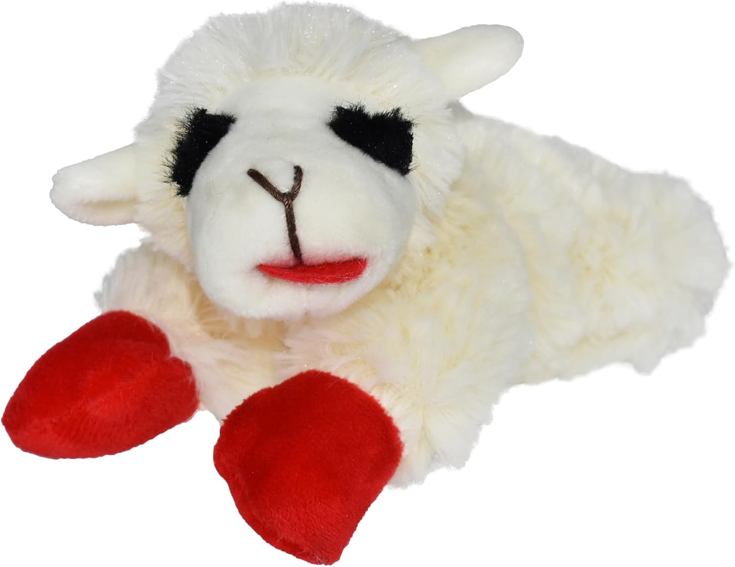 Multipet Lamb Chop plush dog toy