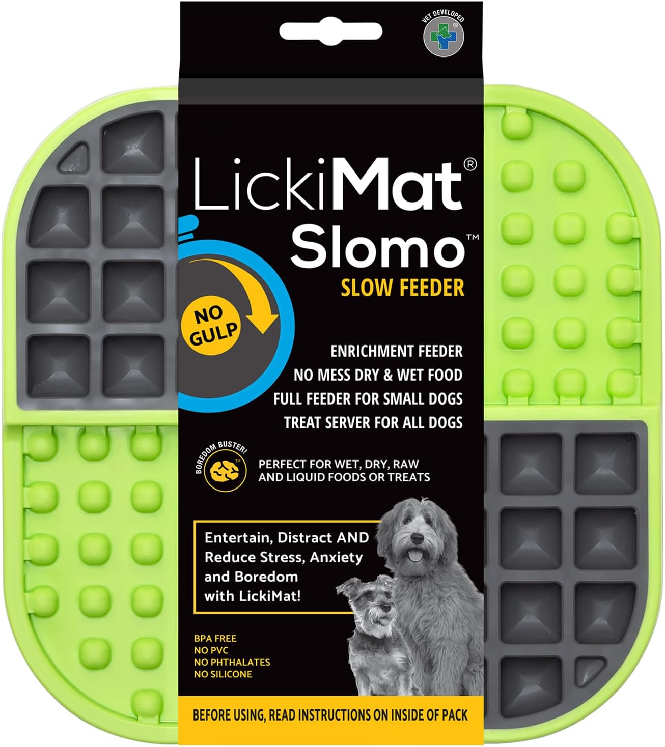 LickiMat Slomo slow feeder lick mat