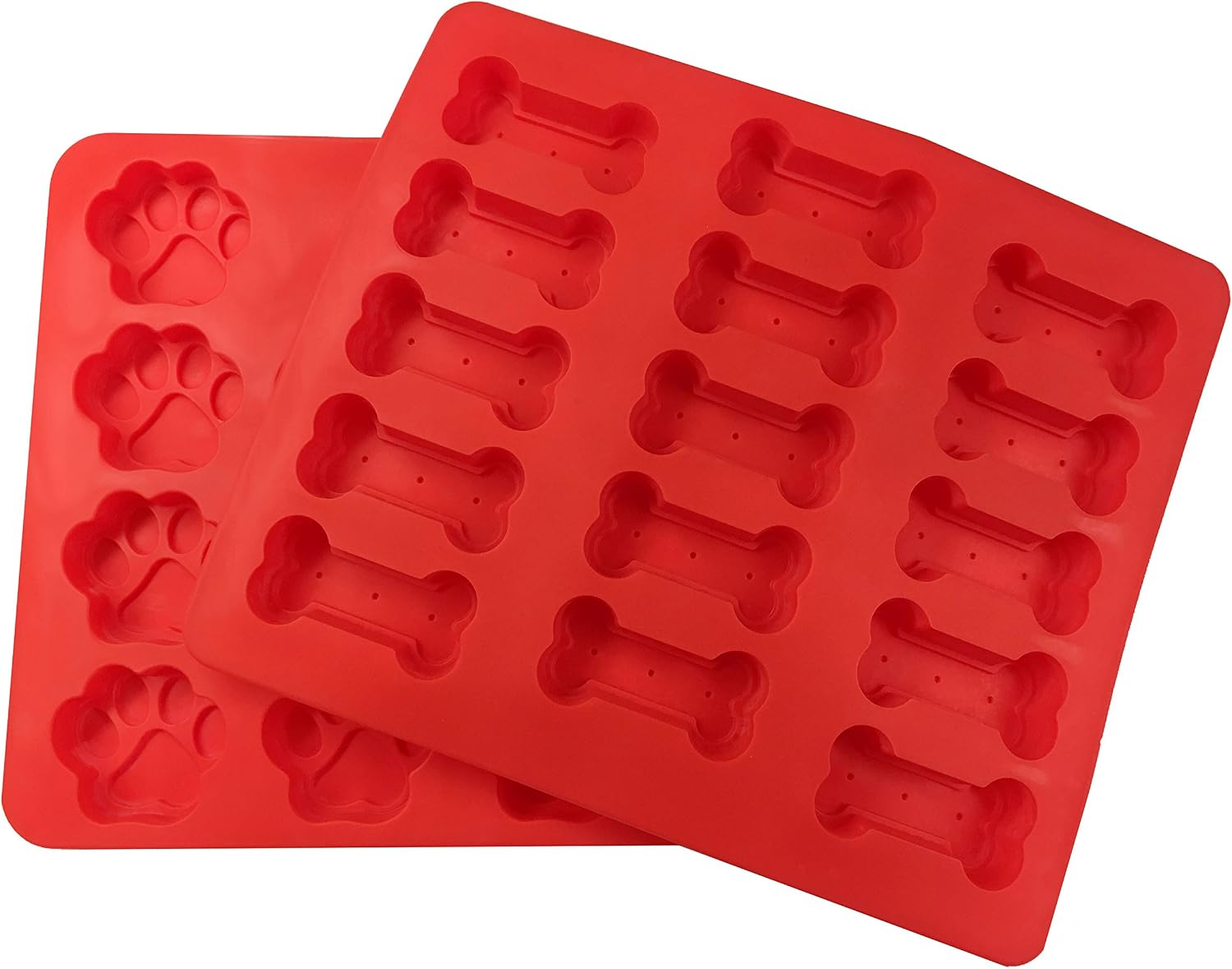 Paw and bone silicone mould set