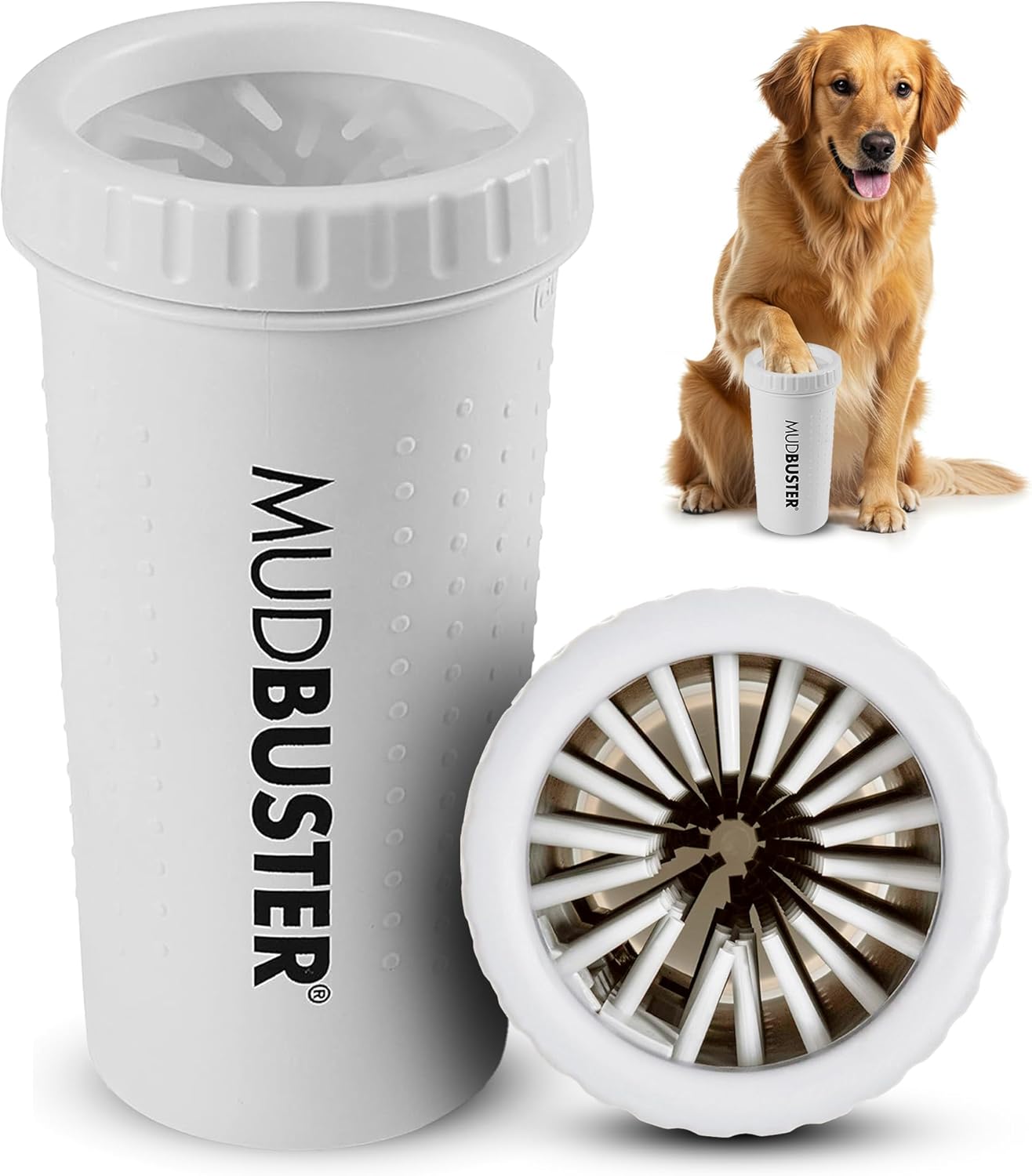 MudBuster portable dog paw cleaner