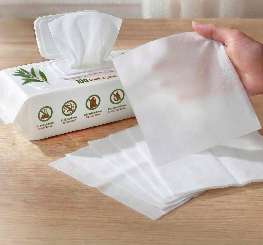 Pet-safe paw wipes