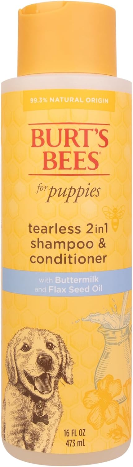 Burt's Bees tearless 2-in-1 puppy shampoo and conditioner