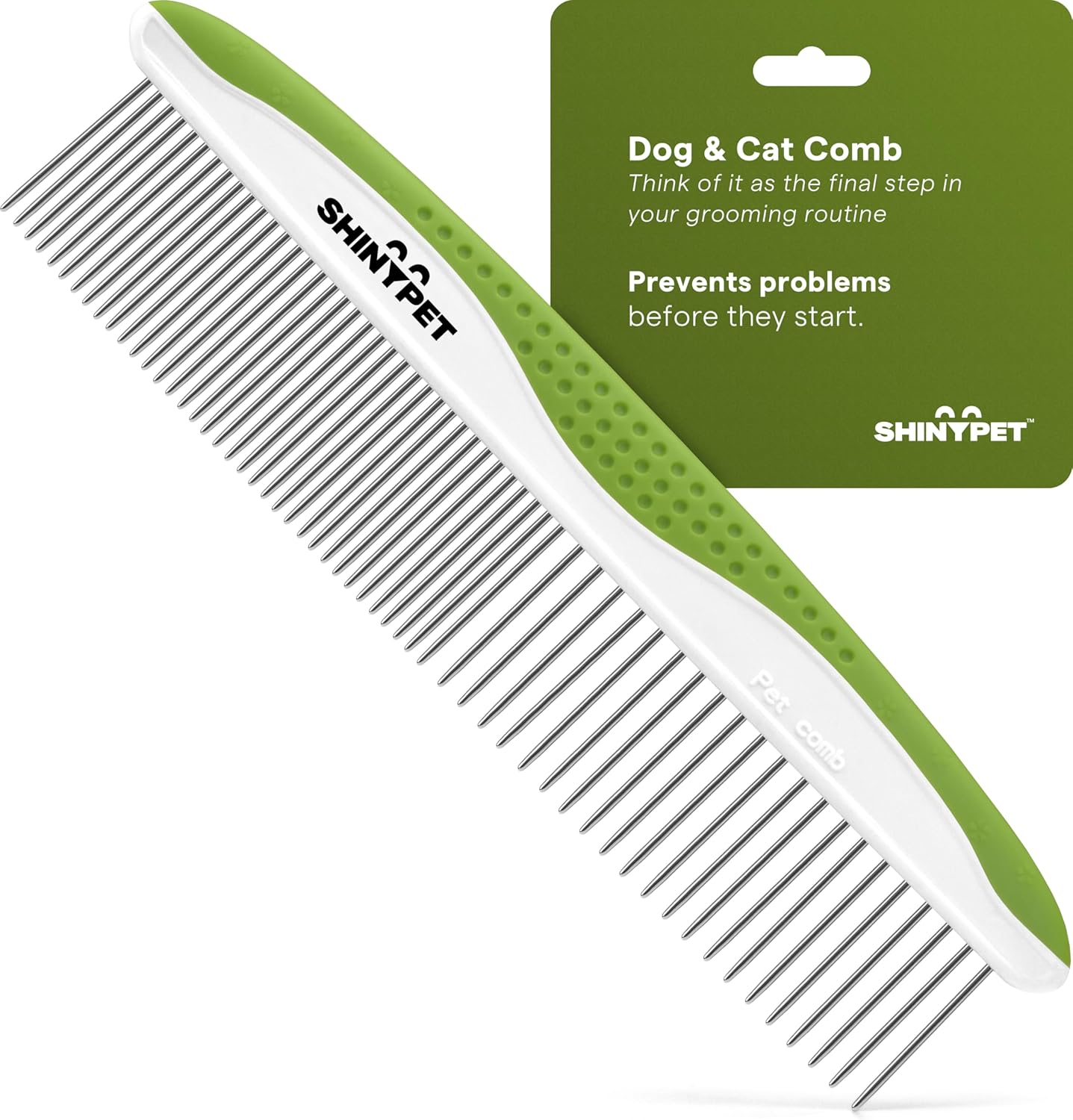 ShinyPet dog and cat grooming comb
