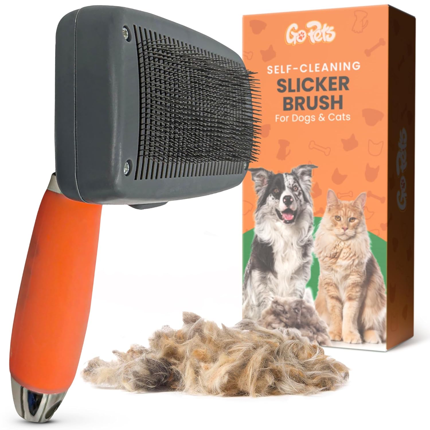 Slicker brush