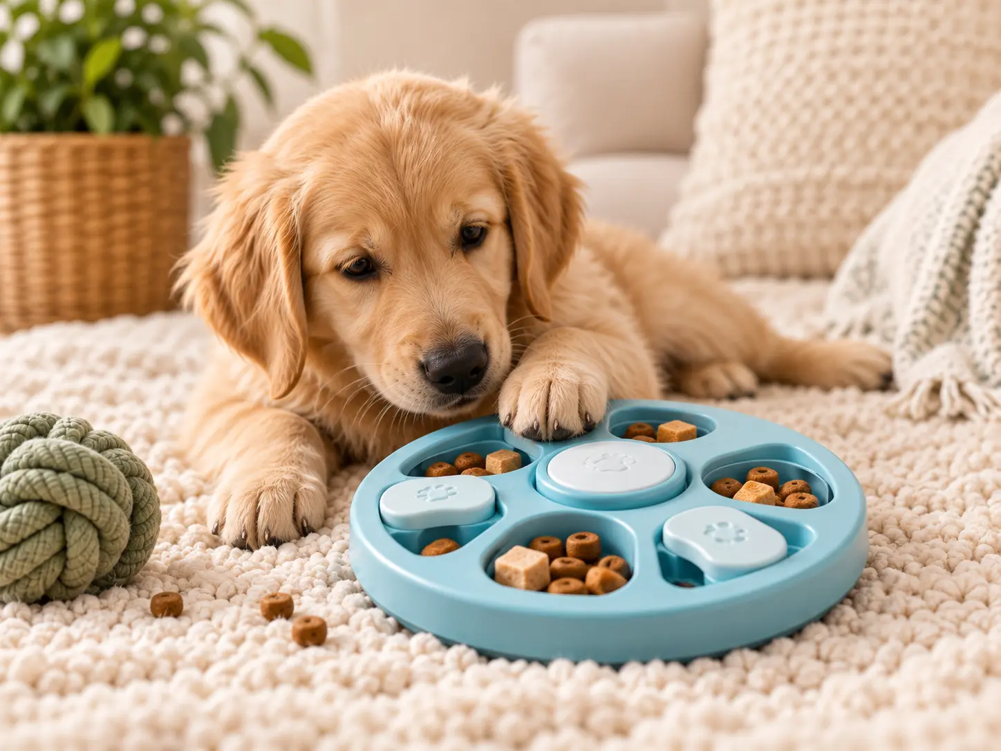 Mealtime tips for dogs who eat too fast